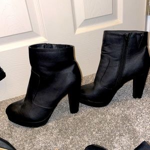 Ankle booties. Good condition.
